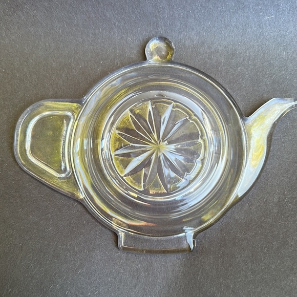 Mikasa Tea Bag Tray Crystal Clear Glass Tea Time Tea Bag holder - Picture 2 of 3